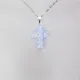 Small Cross - Urielle-Silver Chain - 1